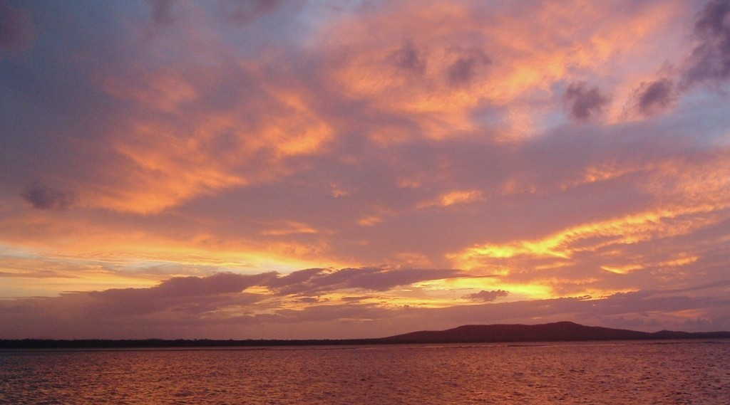 Sunset on Moreton Bay Cruise | Featured image for the Moreton Bay Cruise Page from Southern Cross Yachting.
